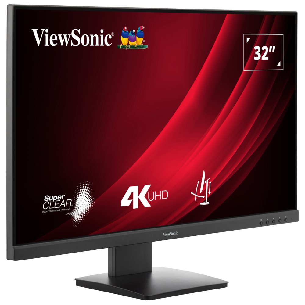 ViewSonic VG3208-4K / 32"/ VA/ 16:9/ 3840x2160/ 4ms/ 300cd/m2/ DP/ HDMI/ výškově nastav.