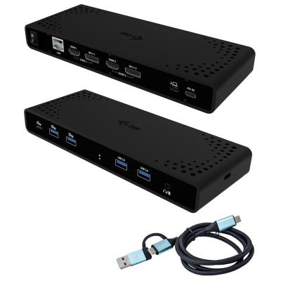 i-tec dokovací stanice Universal Dual 4K Display, Power Delivery 85W