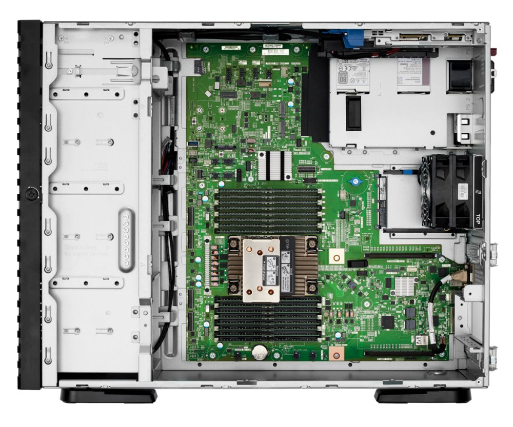 HPE PL ML110g11 3508U (2.1G/8C) 1x32G 2x2TB/7.2k SATA 2x1000W 4LFF VROC 2x1G NBD333 Smart Choice
