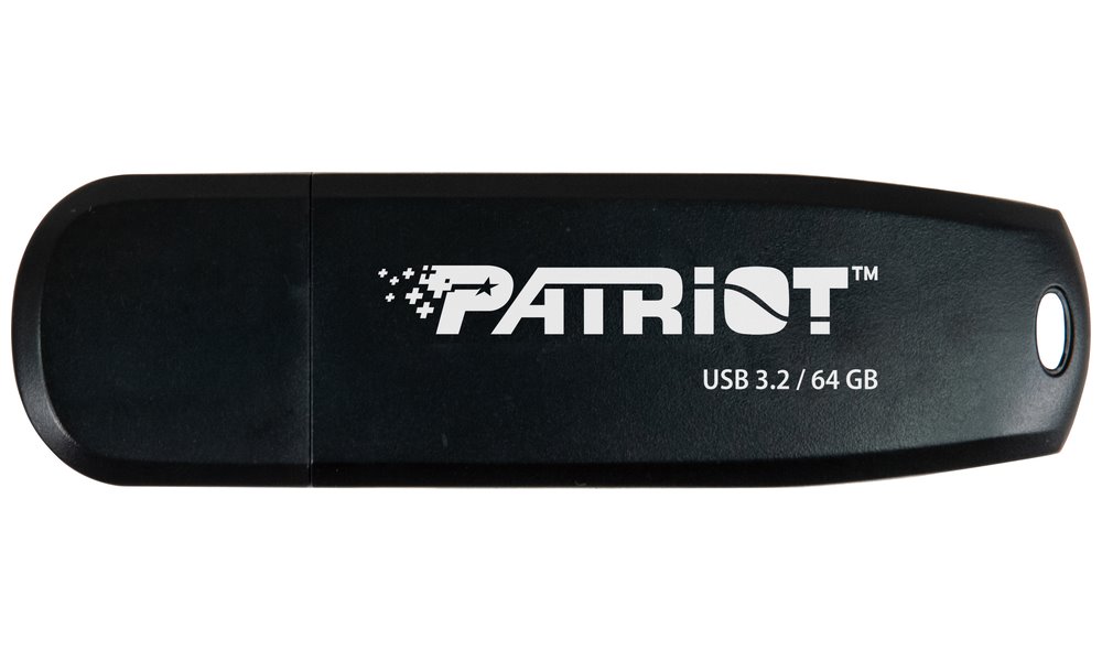 PATRIOT Xporter CORE 64GB Typ-A / USB 3.2 Gen 1 / plastová / černá