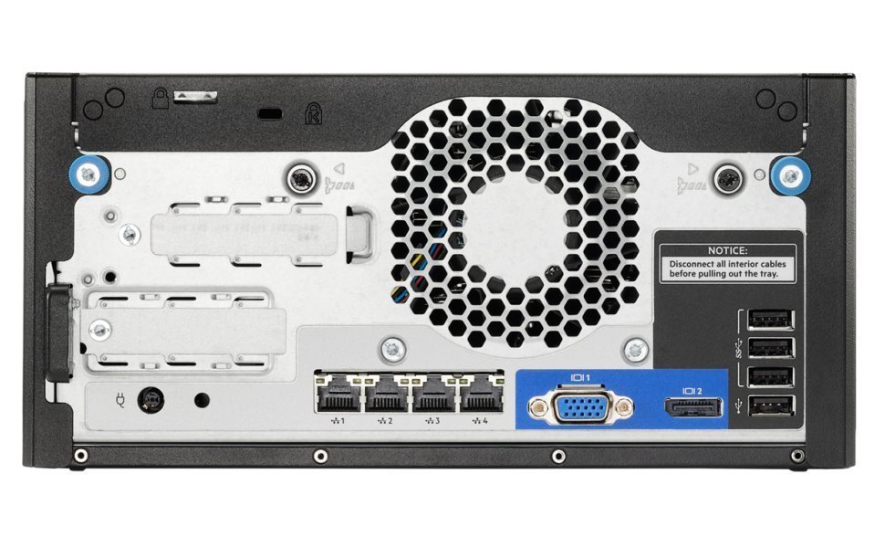 HPE PL MicroServer g10 Plus v2 E2314 (2.8/4C) 2x16G (P43019) 2x1TB (801882) SATA 4LFF NHP VROC 4p1G Smart Choice
