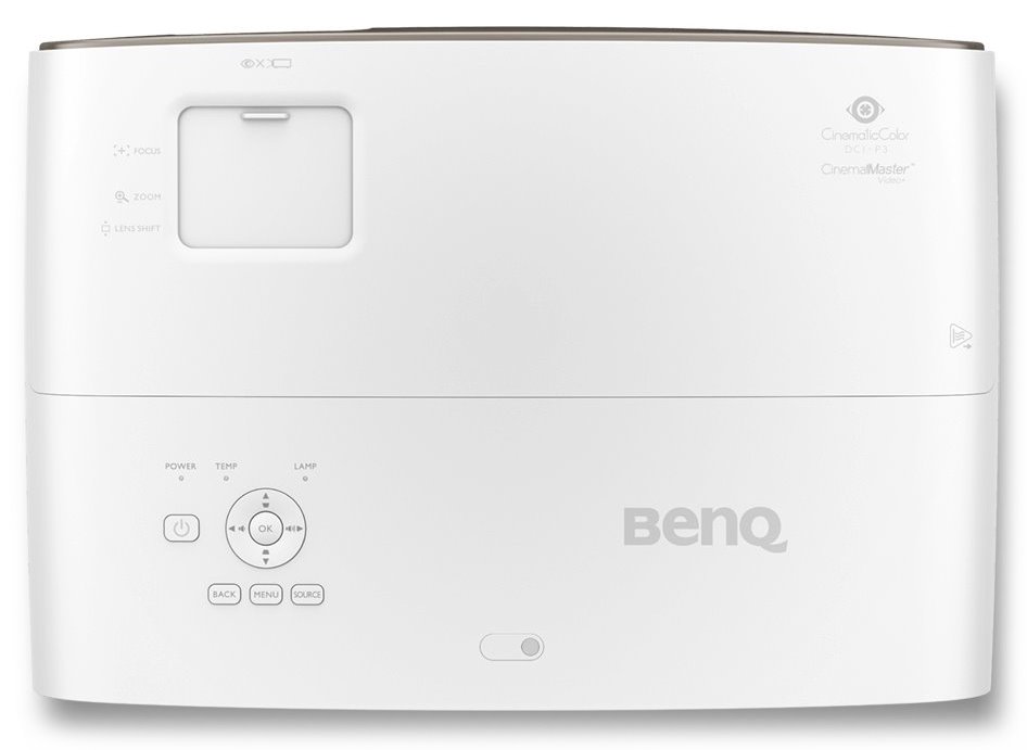 ROZBALENÉ - BenQ W2700i 4K UHD/ DLP projektor/ HDR/ 2000ANSI/ 30.000:1/ 2x HDMI/ USB/ modul QS01 s Android TV