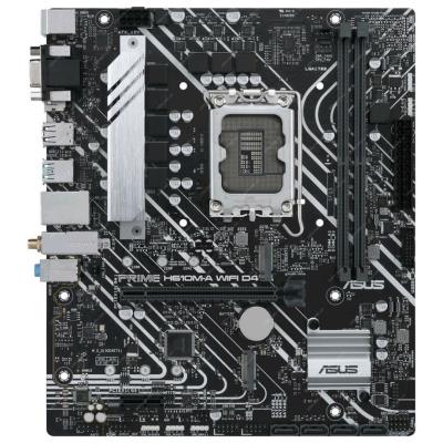 ASUS PRIME H610M-A WIFI D4 / H610 / LGA1700 / 2x DDR4 / 2x M.2 / HDMI / DP / VGA / WiFi / mATX