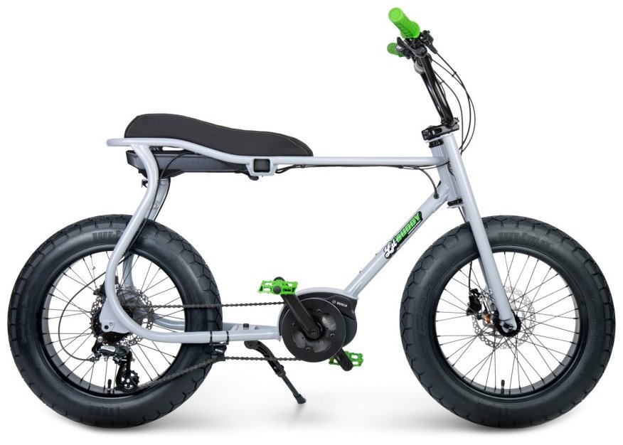 BLUETOUCH E-BIKE LIL'BUDDY Silver Grey 500 Wh