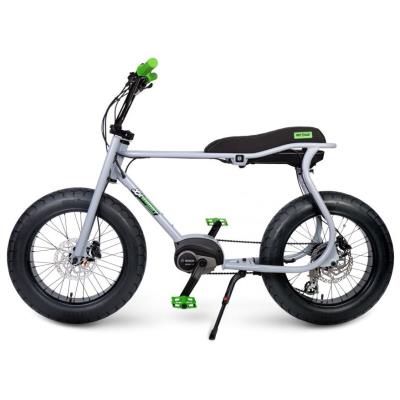 BLUETOUCH E-BIKE LIL'BUDDY Silver Grey 500 Wh