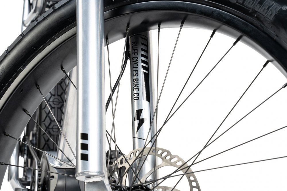 BLUETOUCH E-BIKE BIGGIE - Delirium Silver 500 Wh