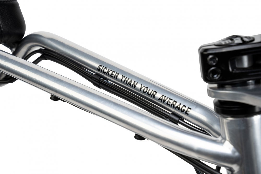 BLUETOUCH E-BIKE BIGGIE - Delirium Silver 500 Wh