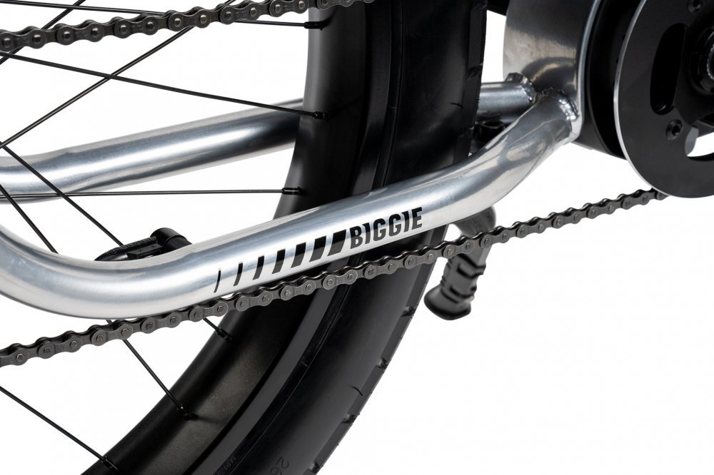 BLUETOUCH E-BIKE BIGGIE - Delirium Silver 500 Wh