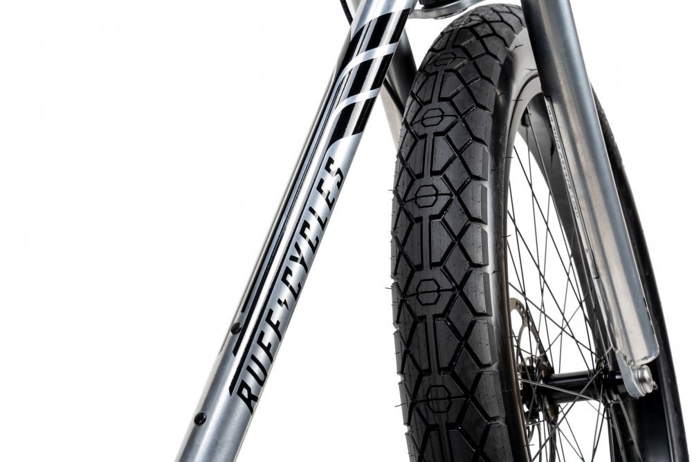 BLUETOUCH E-BIKE BIGGIE - Delirium Silver 500 Wh