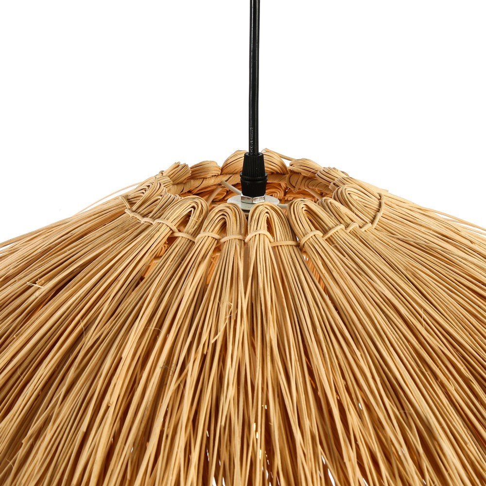 IMMAX BOHO NATURALEZA designové závěsné svítidlo, D55cm, E27, přírodní ratan