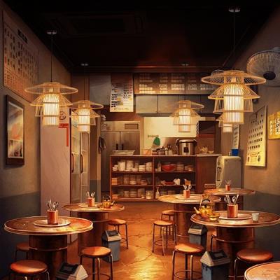 IMMAX BOHO PINCHOS designové závěsné svítidlo, D50cm, E27, bambusové dřevo