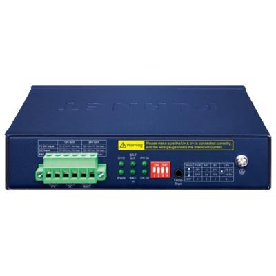Planet BSP-115HP-5A Hybridní PoE solární switch, 5x 1Gb, 1x SFP, 1x PoE++ 802.3bt, 2x 802.3at, 2x at/pasivní, -20~65°C