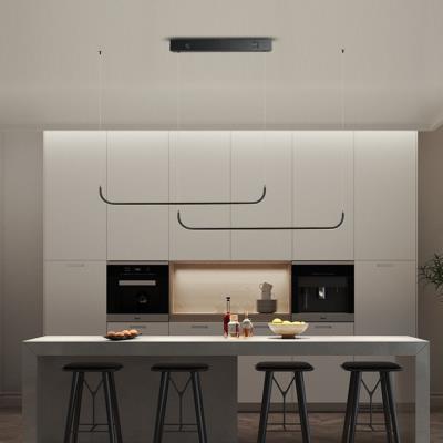 IMMAX NEO LITE PATTINI SMART závěsné svítidlo dvojité černé 56W s podporou BEACON, Wi-Fi, TUYA