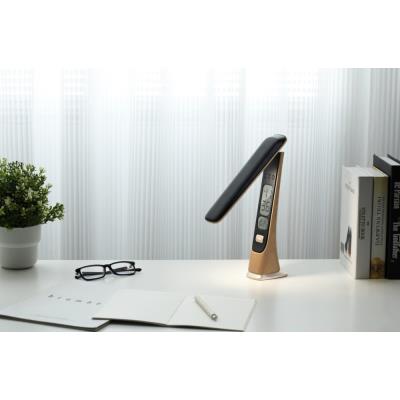 IMMAX LED stolní lampička WOOD s vestavěnou baterií/ CCT/ 5W/ 200lm/ stmívatelná/ imitace dřeva