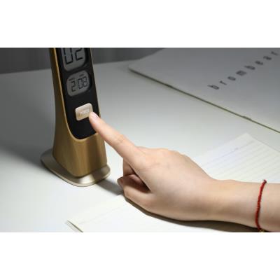 IMMAX LED stolní lampička WOOD s vestavěnou baterií/ CCT/ 5W/ 200lm/ stmívatelná/ imitace dřeva