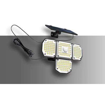 IMMAX CLOVER-2 venkovní solární nástěnné LED osvětlení s externím solárním panelem, 4,5W
