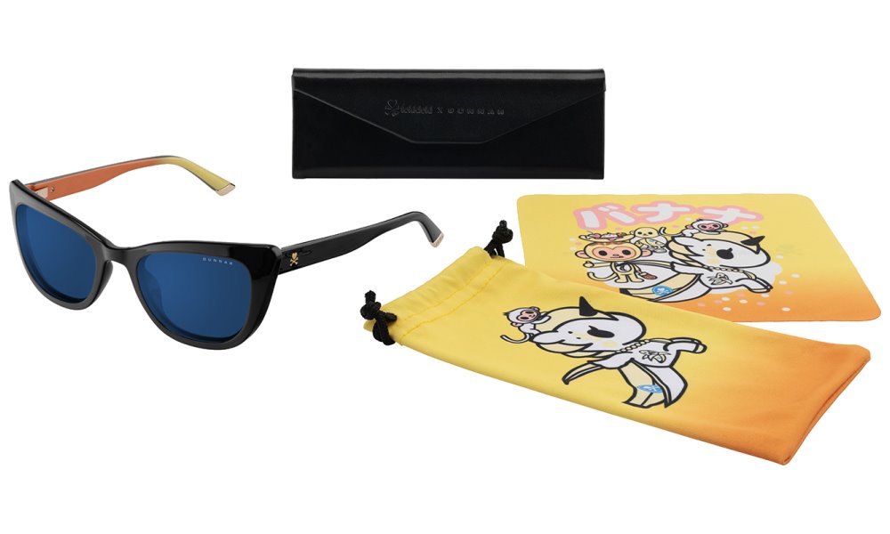 GUNNAR kancelářske/herní brýle SWEET FRUITS BANANA SPLIT * sluneční skla * BLF 98 * NATURAL focus