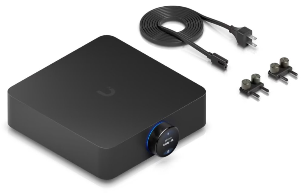 Ubiquiti UniFi PowerAmp Black - Zesilovač, UniFi Play, 130/260 W, 4/8 Ohm, Dolby Atmos, Dolby TrueHD, Wi-Fi, černý