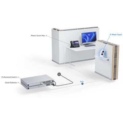 Ubiquiti UniFi Phone G2 Touch - IP telefon, 5" dotykový displej, 5Mpx kamera, Wi-Fi, Bluetooth, PoE