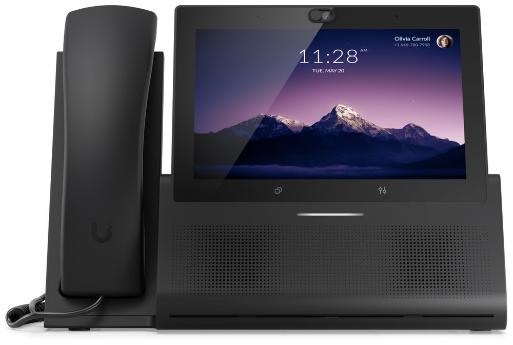 Ubiquiti UniFi Phone G2 Touch Max - IP telefon, 7" dotykový displej, 5Mpx kamera, Wi-Fi, Bluetooth, PoE+