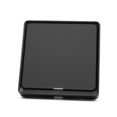 IMMAX NEO SMART vypínač 1-tlačítkový Wi-Fi, 230V, černý, TUYA