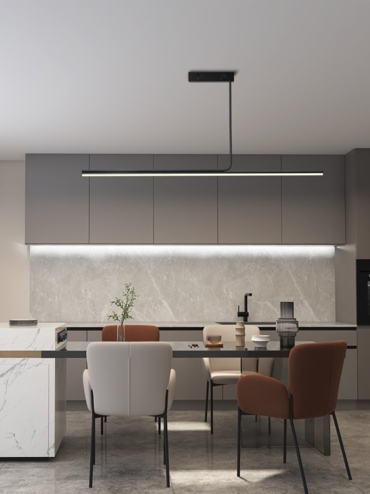 IMMAX NEO LITE ASTA SMART závěsné svítidlo černé 125cm 28W podporou BEACON, Wi-Fi, TUYA