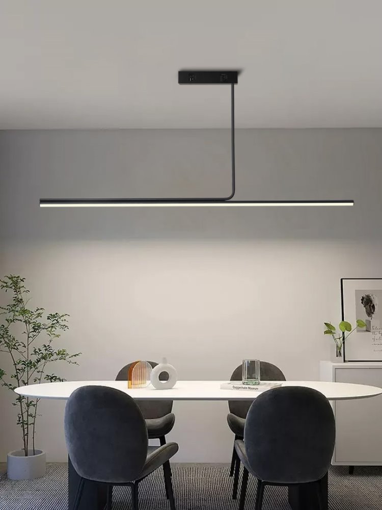 IMMAX NEO LITE ASTA SMART závěsné svítidlo černé 125cm 28W podporou BEACON, Wi-Fi, TUYA