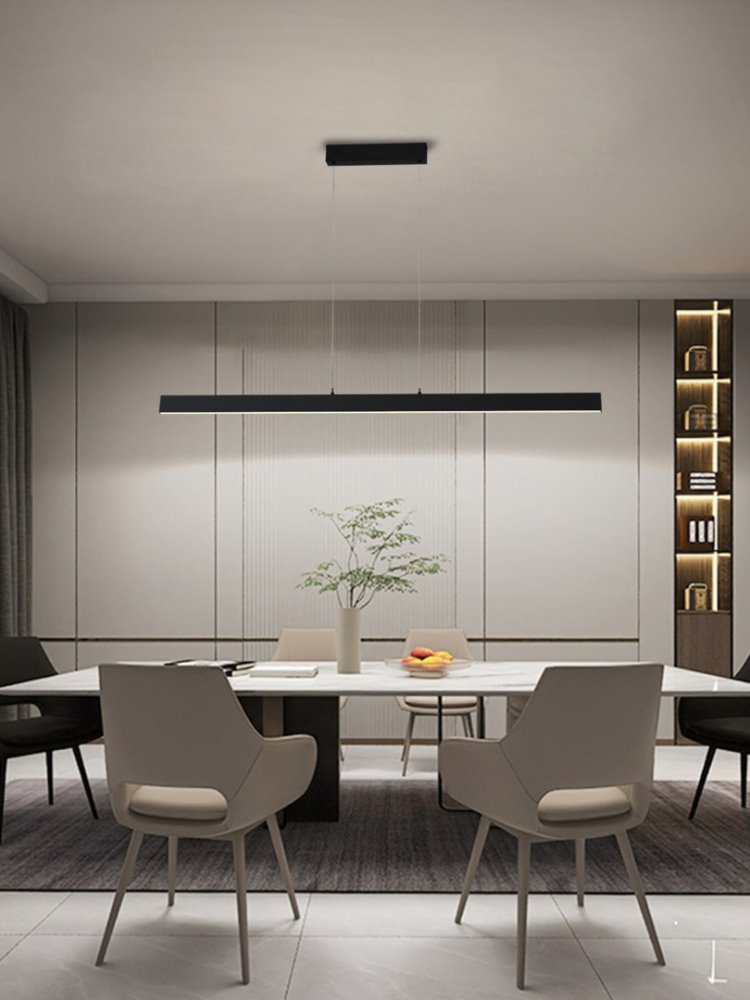 IMMAX NEO LITE TRIANGOLO SMART závěsné svítidlo černé 125cm 28W s BEACON, Wi-Fi, TUYA