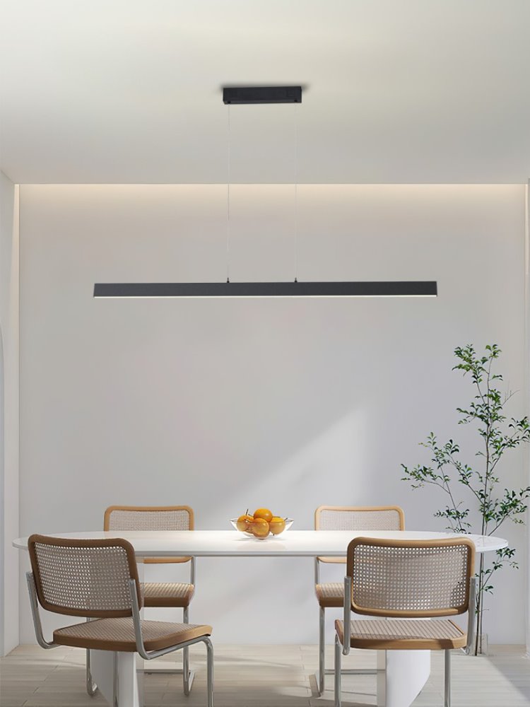 IMMAX NEO LITE TRIANGOLO SMART závěsné svítidlo černé 125cm 28W s BEACON, Wi-Fi, TUYA