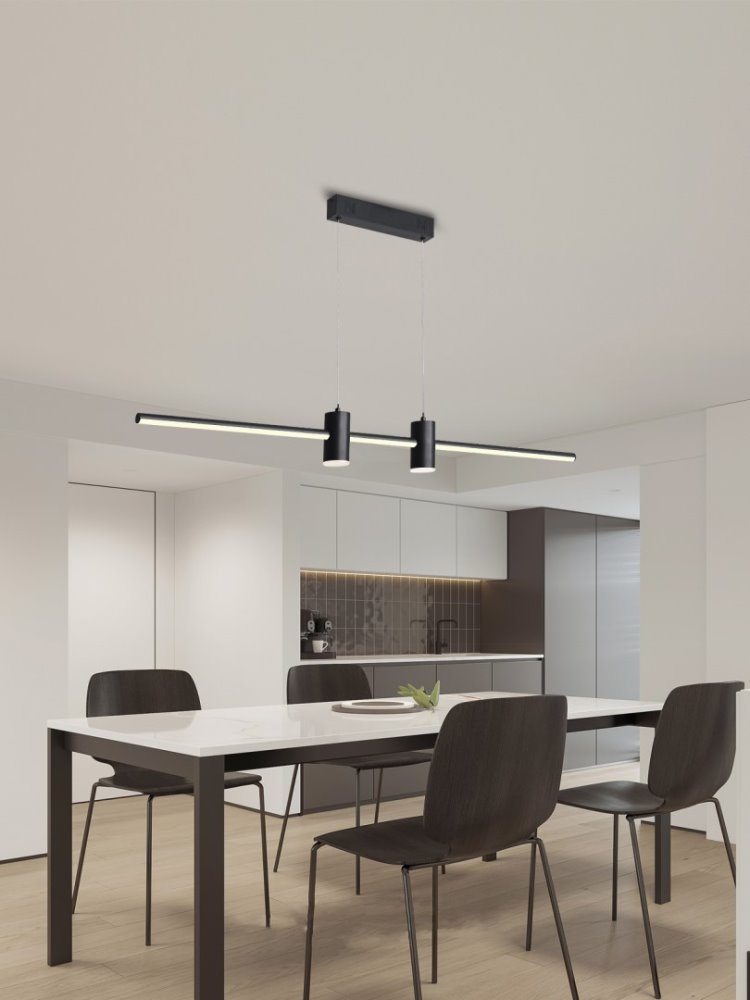 IMMAX NEO LITE ESTRELAS SMART závěsné svítidlo černé s podporou BEACON, Wi-Fi, TUYA