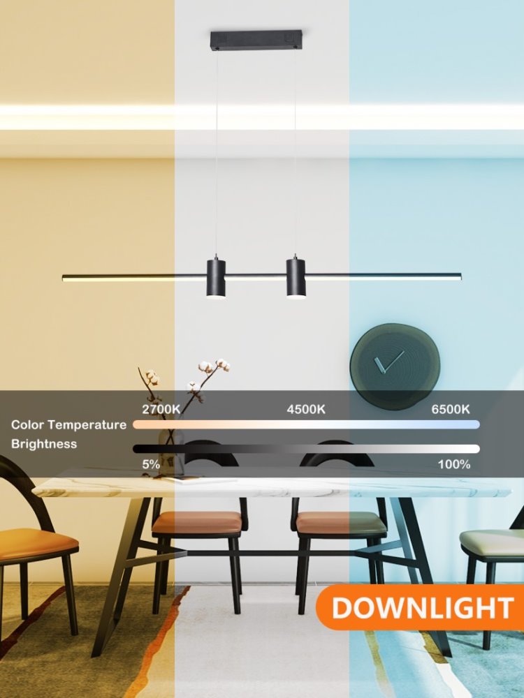 IMMAX NEO LITE ESTRELAS SMART závěsné svítidlo černé s podporou BEACON, Wi-Fi, TUYA