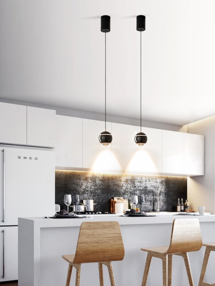 IMMAX NEO DORMINE SMART stahovací bodové svítidlo, perlově černé, Zigbee 3.0, TUYA