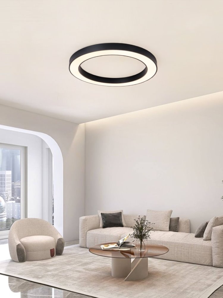 IMMAX NEO PASTEL SLIM SMART stropní svítidlo 95 x 7cm 68W černé Zigbee 3.0, TUYA