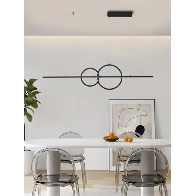 IMMAX NEO LITE RONDAS SMART závěsné svítidlo černé 131cm 56W s podporou BEACON, Wi-Fi, TUYA