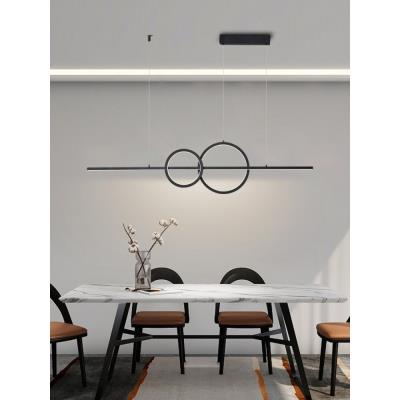 IMMAX NEO LITE RONDAS SMART závěsné svítidlo černé 131cm 56W s podporou BEACON, Wi-Fi, TUYA