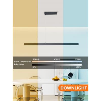 IMMAX NEO LITE TRIANGOLO SMART závěsné svítidlo černé 125cm 28W s BEACON, Wi-Fi, TUYA