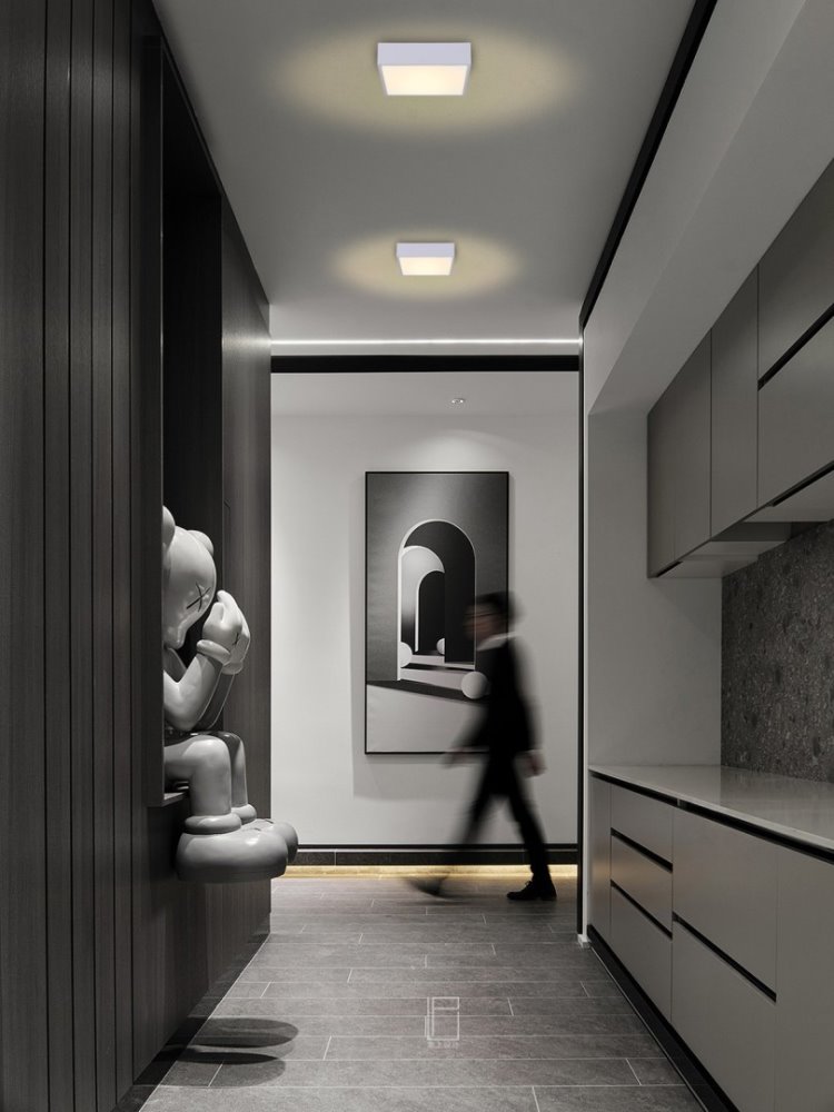 IMMAX NEO CANTO SLIM Smart stropní svítidlo 28x28x7cm 22W 1610lm bílé Zigbee 3.0, TUYA