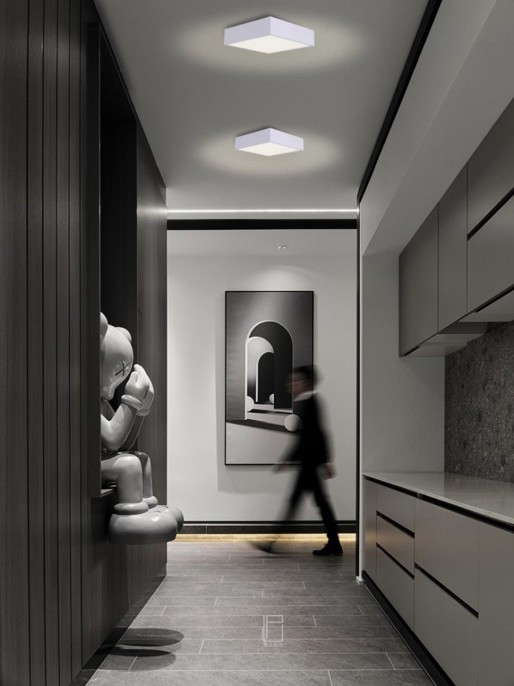 IMMAX NEO CANTO SLIM Smart stropní svítidlo 28x28x7cm 22W 1610lm bílé Zigbee 3.0, TUYA