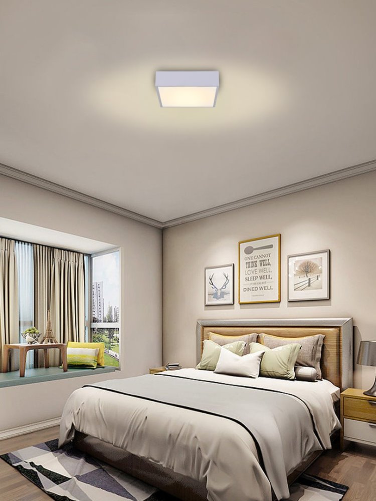 IMMAX NEO CANTO SLIM Smart stropní svítidlo 28x28x7cm 22W 1610lm bílé Zigbee 3.0, TUYA