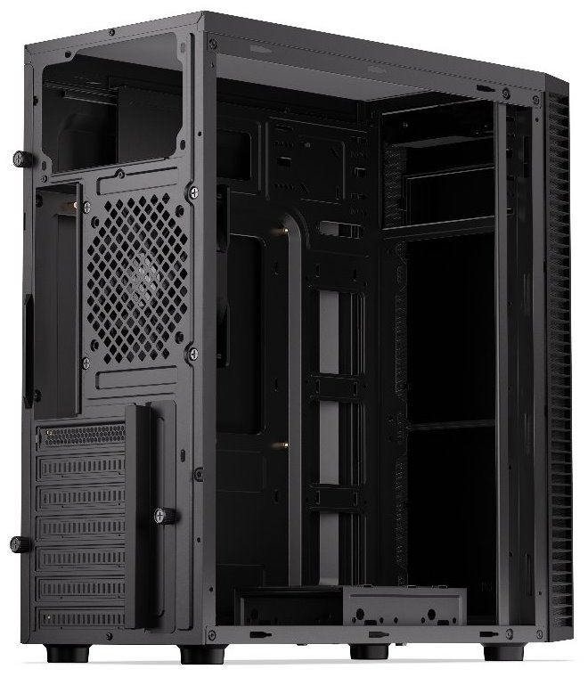 Endorfy skříň Armis 100 Solid / ATX / 120 mm fan / čtečka karet / 2x USB 3.0 / černá