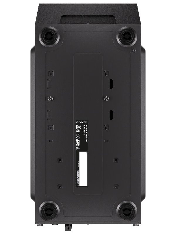 Endorfy skříň Armis 100 Solid / ATX / 120 mm fan / čtečka karet / 2x USB 3.0 / černá