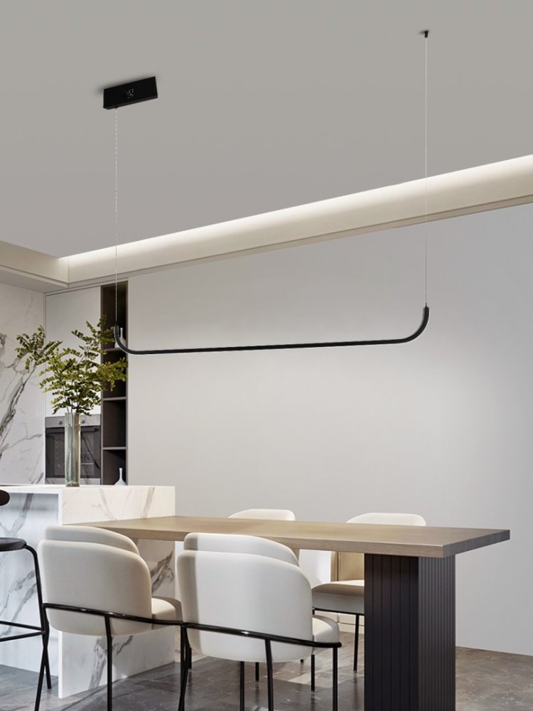 IMMAX NEO PATTINI Smart závěsné svítidlo 120cm 26W 1820lm černé Zigbee 3.0, TUYA