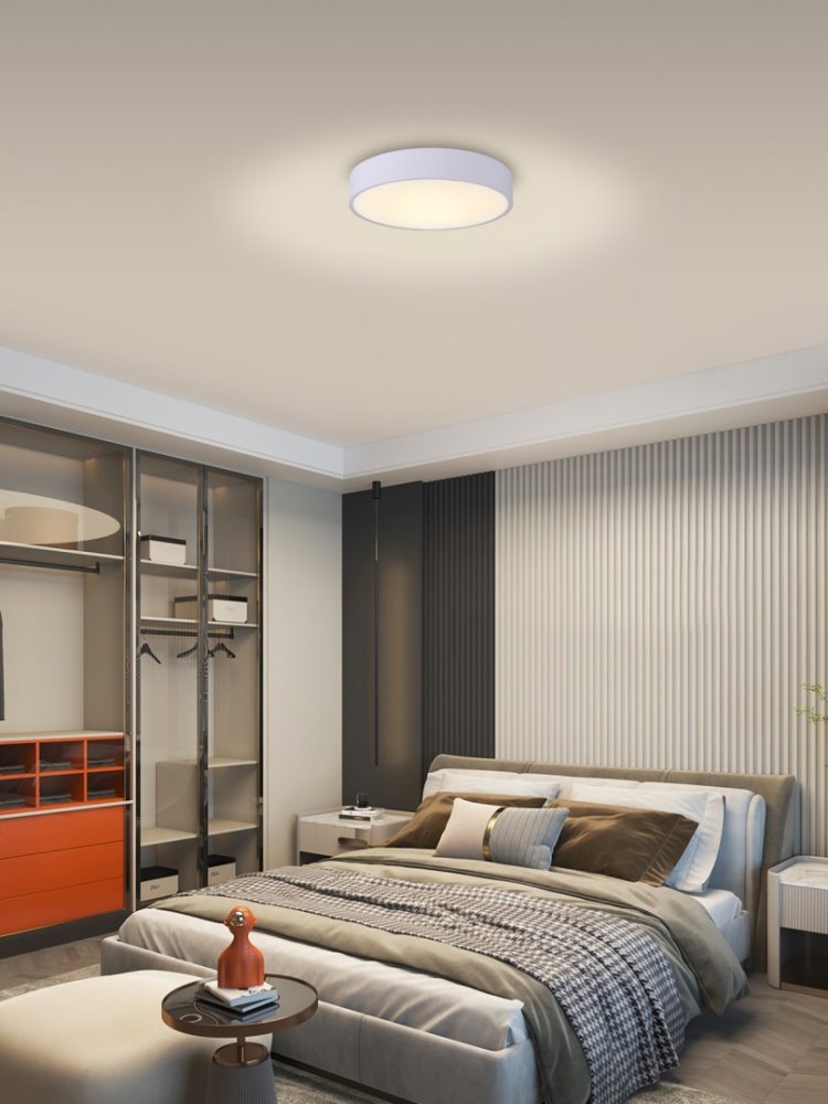 IMMAX NEO RONDATE SLIM Smart stropní svítidlo 40 x 7cm 28W bílé Zigbee 3.0, TUYA