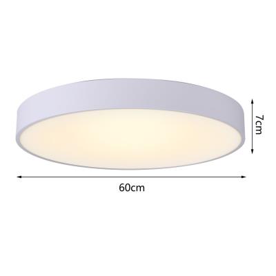 IMMAX NEO RONDATE SLIM Smart stropní svítidlo 60 x 7cm 53W 3710lm bílé Zigbee 3.0, TUYA