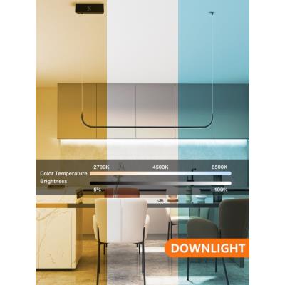 IMMAX NEO PATTINI Smart závěsné svítidlo 120cm 26W 1820lm černé Zigbee 3.0, TUYA