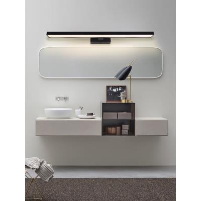 IMMAX NEO PINNA Smart nástěnné svítidlo 80cm 34W 2378lm černé Zigbee 3.0, TUYA