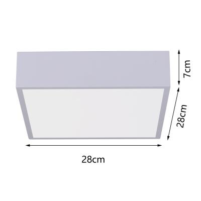 IMMAX NEO CANTO SLIM Smart stropní svítidlo 28x28x7cm 22W 1610lm bílé Zigbee 3.0, TUYA