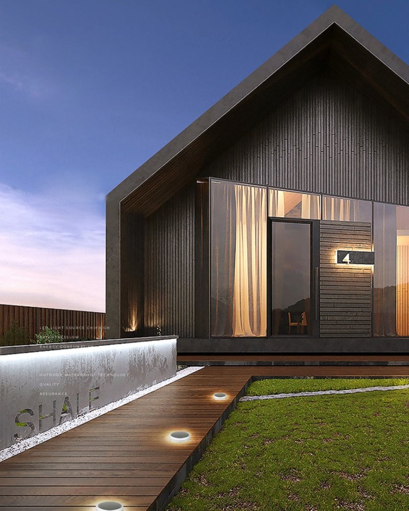 IMMAX TERRACE ROUND venkovní solární LED osvětlení, 0.4W, IP68