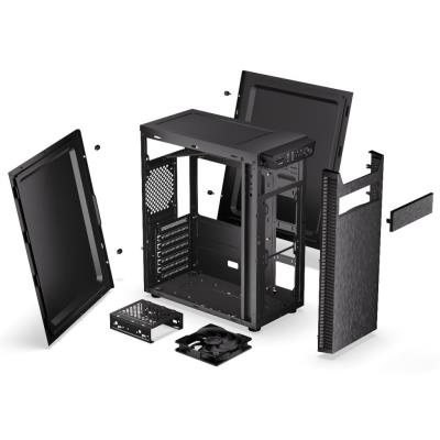 Endorfy skříň Armis 100 Solid / ATX / 120 mm fan / čtečka karet / 2x USB 3.0 / černá