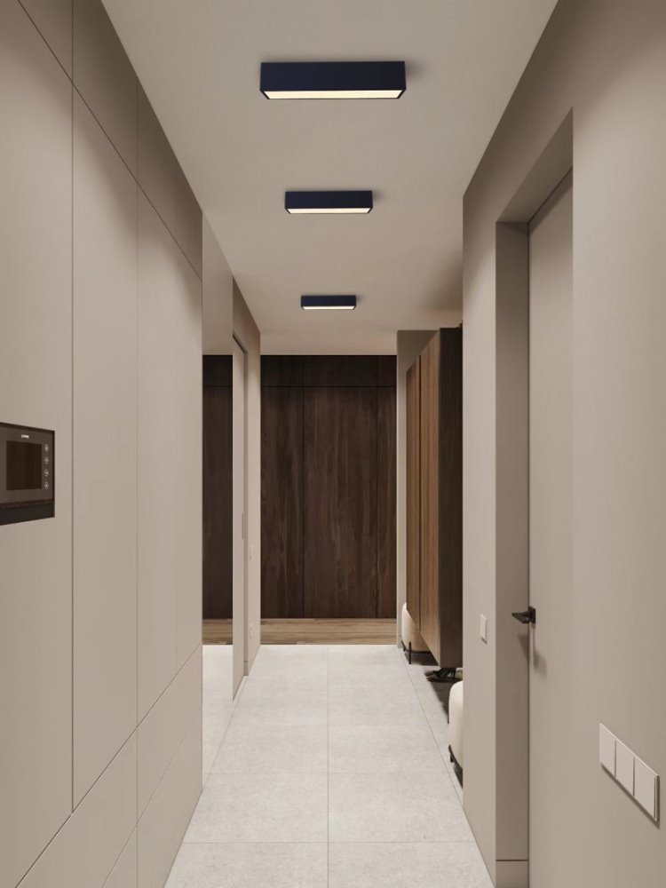 IMMAX NEO CANTO SMART stropní svítidlo 60x15cm, 34W černé Zigbee 3.0, TUYA